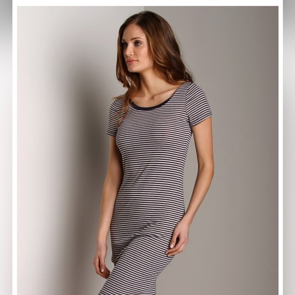 Splendid black and white striped dress Size small - Picture 5 of 5